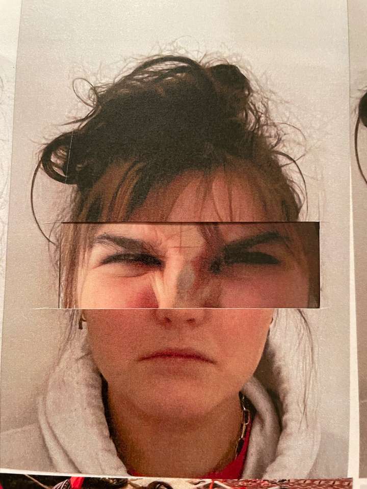 ansiktspussel pussel online från foto