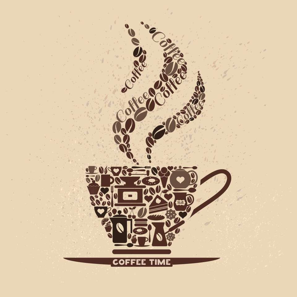 Kaffeetasse Online-Puzzle