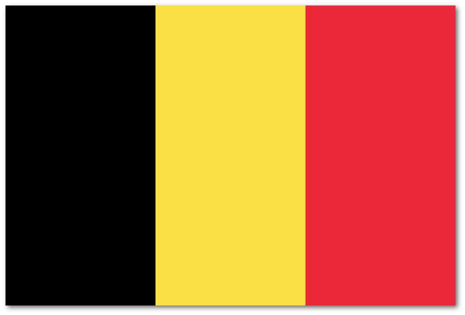 Belgien-Flagge Online-Puzzle