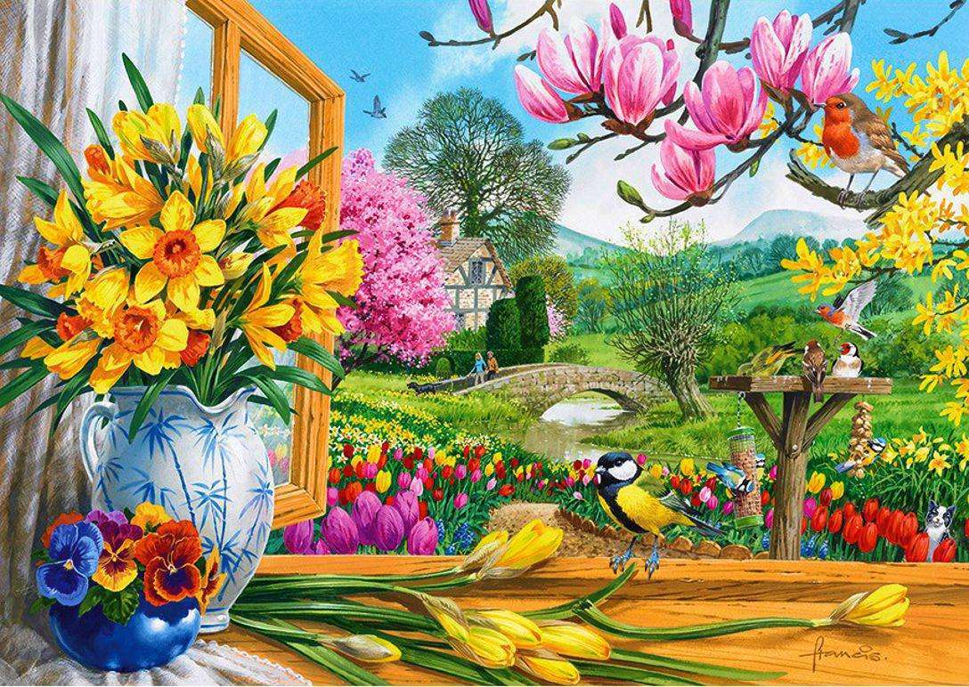 springaa puzzle online from photo