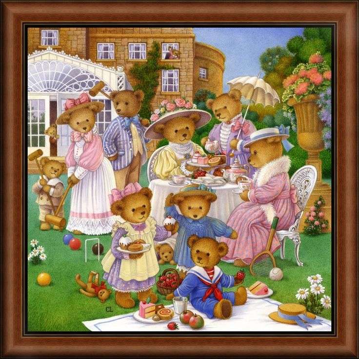 Tea Party Puzzle puzzle online from photo
