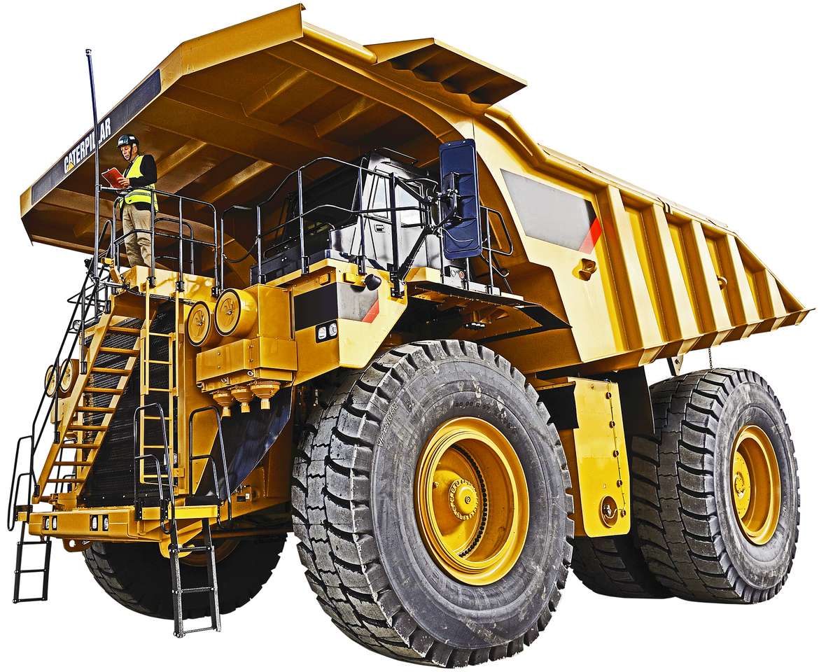 haultruck mining machine puzzle puzzle online from photo