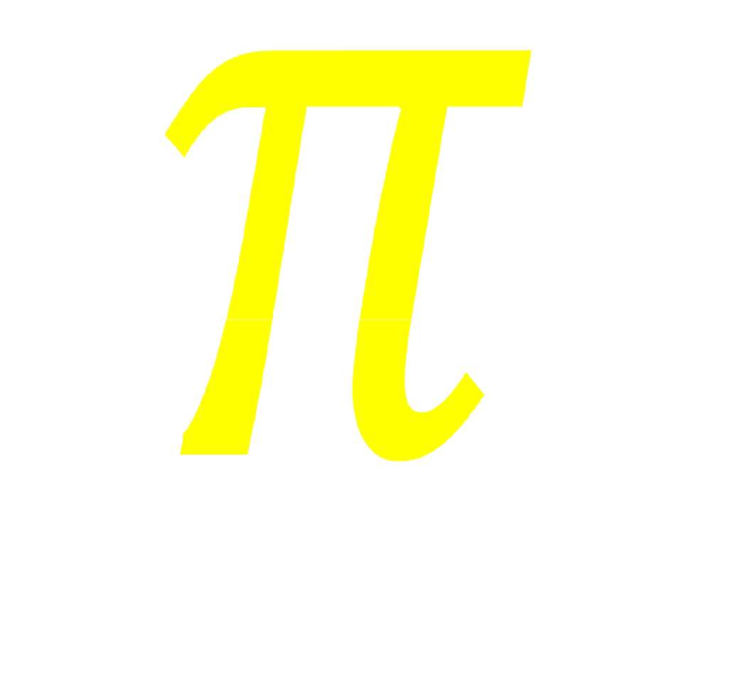 Celebration of the number PI puzzle online from photo
