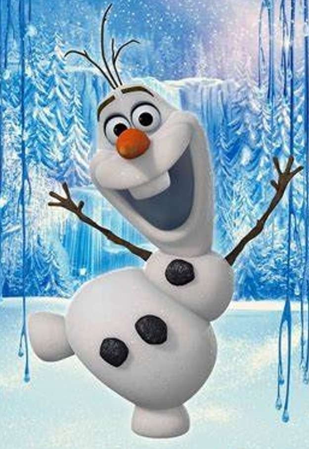 olaf from frozen puzzle online from photo