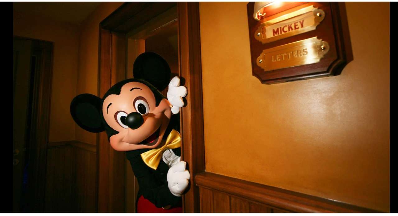 Mickey egér puzzle online fotóról