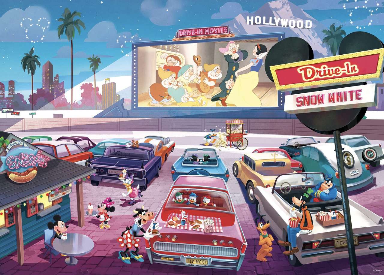 drive in puzzle online from photo