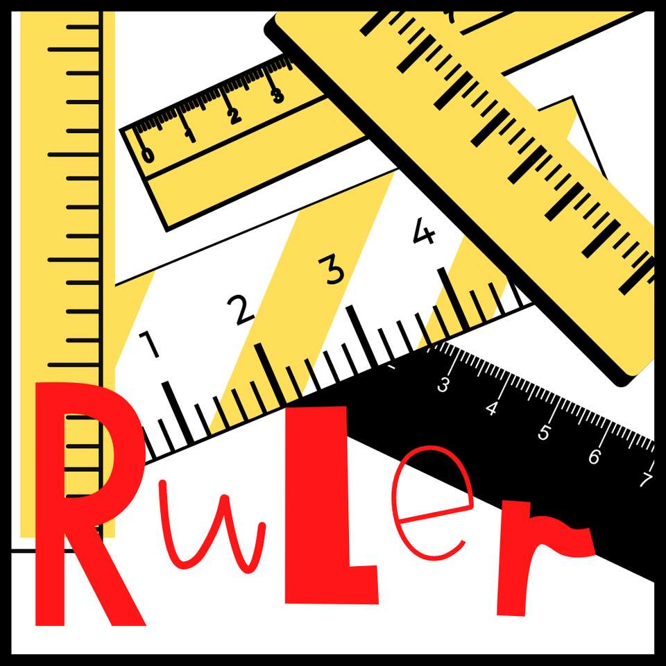 Ruler Riddle puzzle online from photo