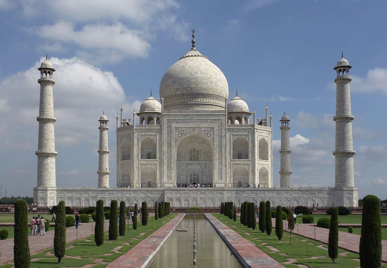 Taj Mahal Online-Puzzle vom Foto
