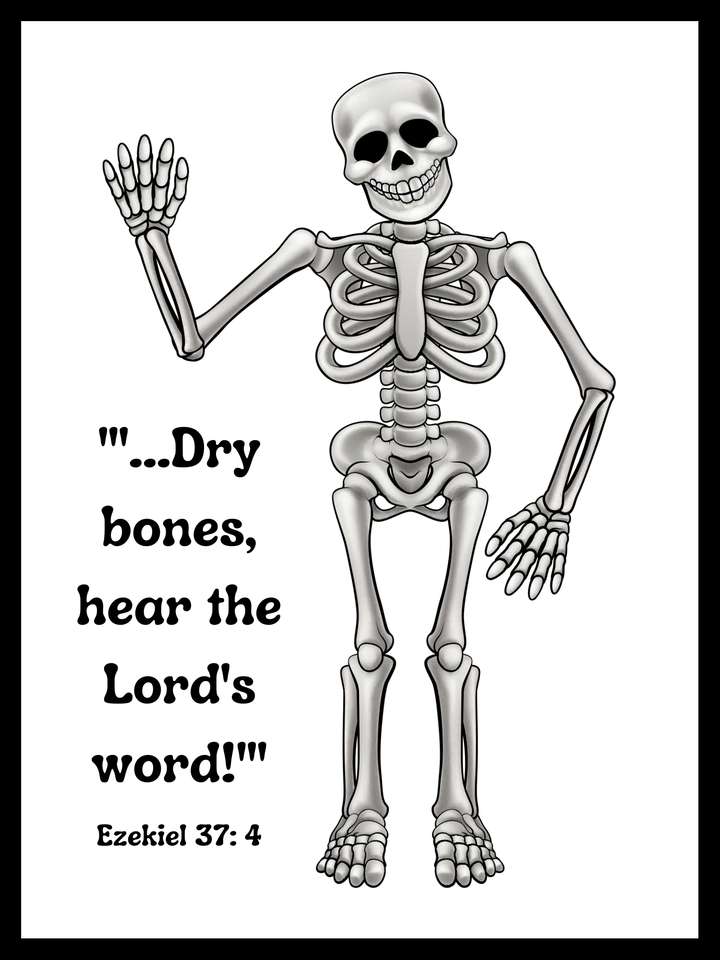 Dry Bones puzzle online from photo