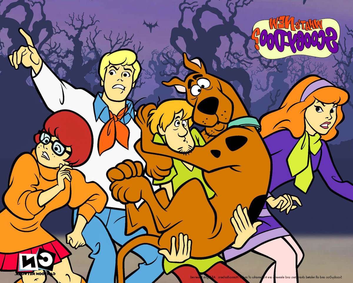 Scooby Doo, kde jsi? puzzle online z fotografie