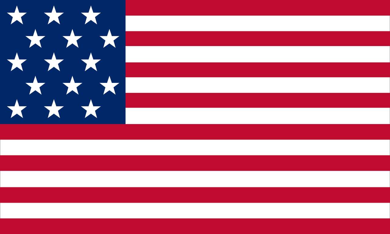 Bandera estadounidense rompecabezas en línea