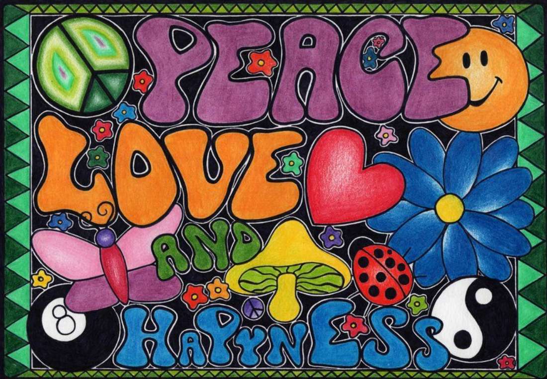 Peace and Happiness online puzzle