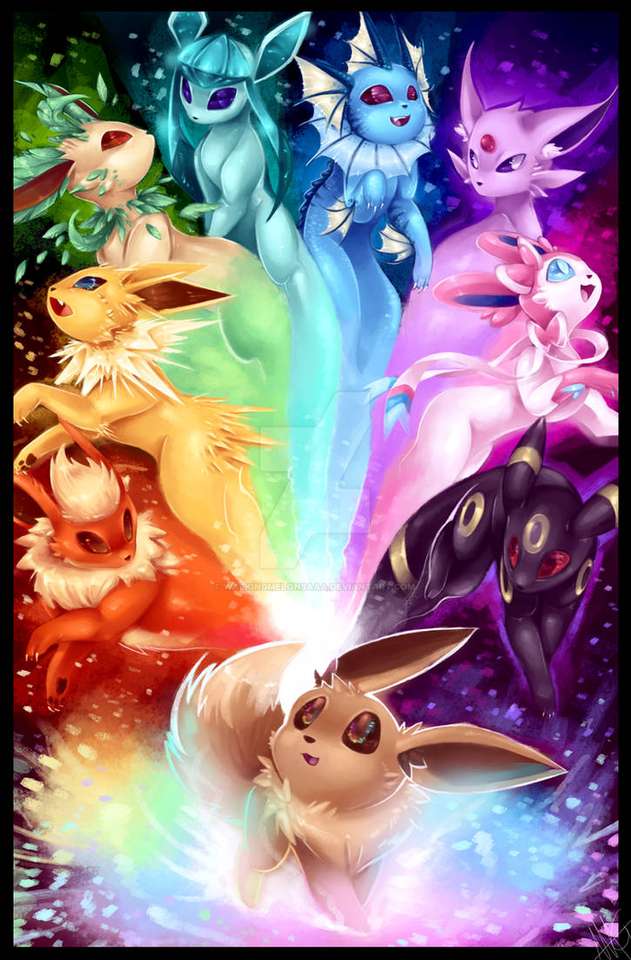 Solve A cool eevee photo jigsaw puzzle online with 198 pieces