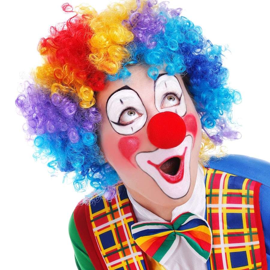 klep clown pussel online från foto