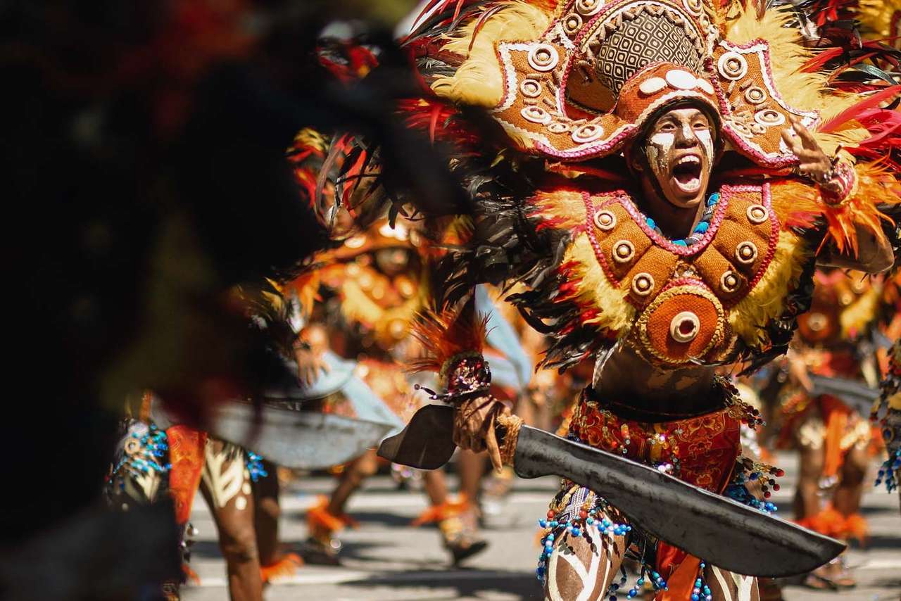 Dinagyang puzzle online from photo