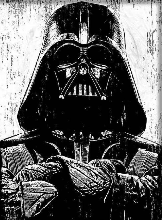 Darth Vader puzzle online da foto