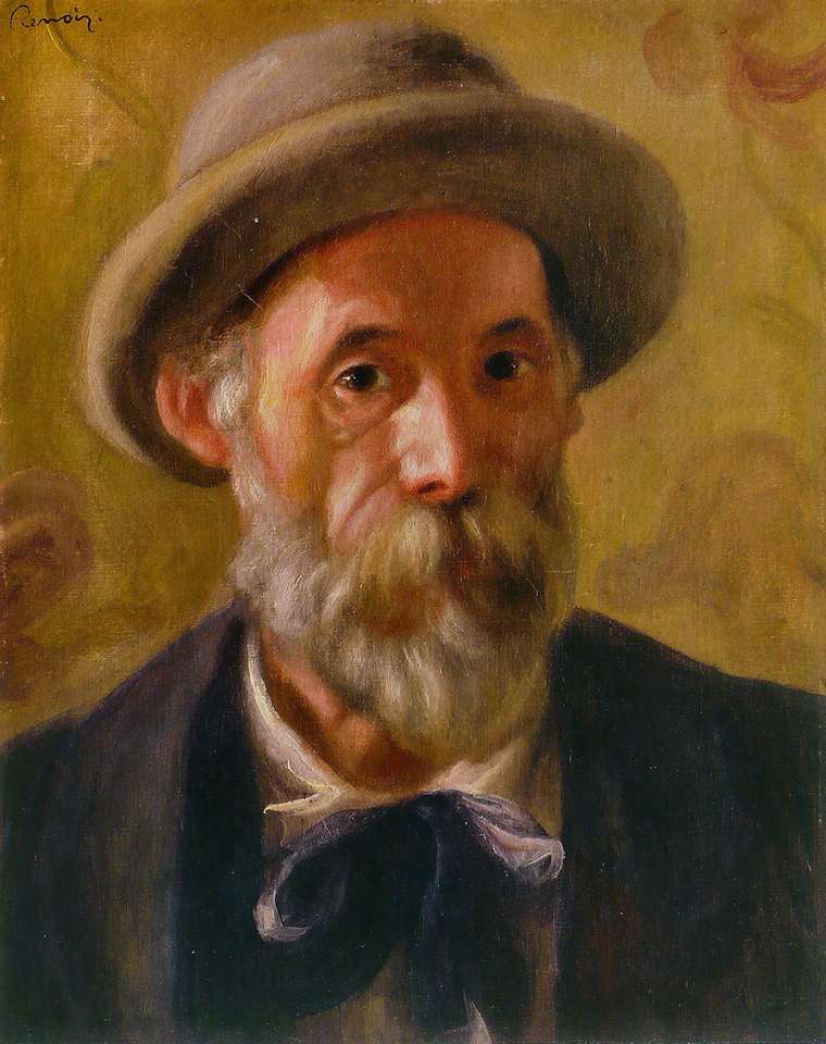 Selbstporträt - Pierre-Auguste Renoir Online-Puzzle