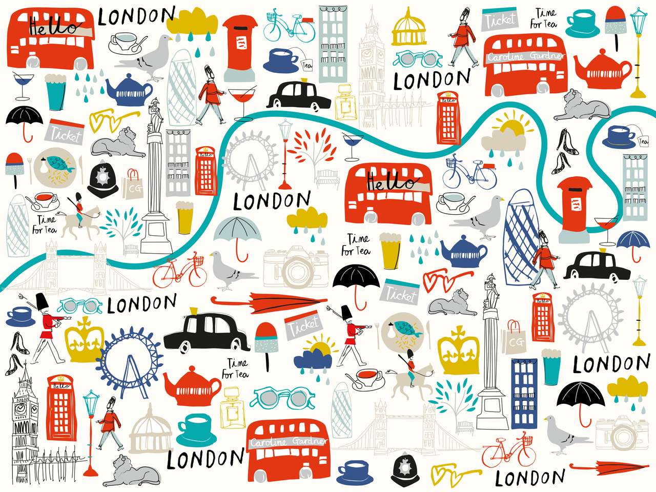 puzzle de Londres puzzle en ligne à partir d'une photo