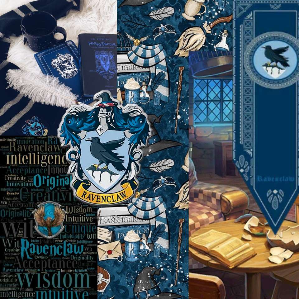 Ravenclaw day puzzle online from photo