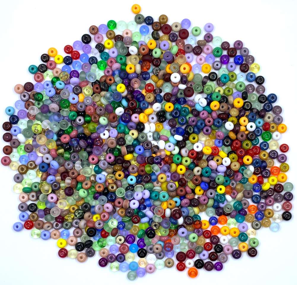 Perles de verre au chalumeau puzzle en ligne