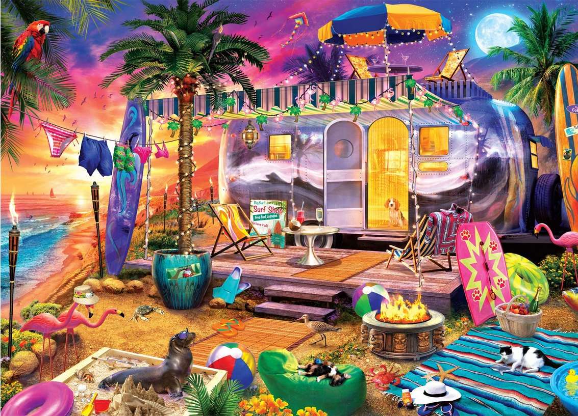 Living Beach Mode puzzle online from photo
