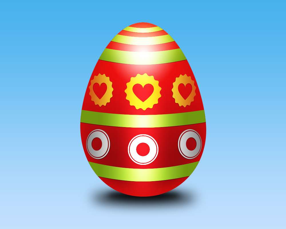 Easter Egg Puzzle puzzle online from photo