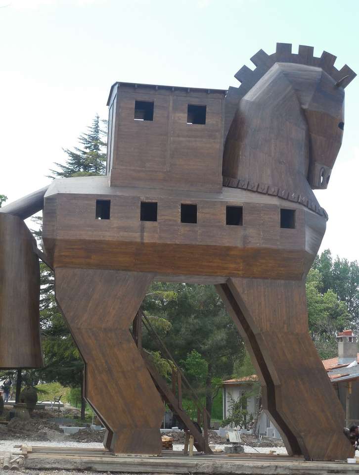 Trojský kůň puzzle online z fotografie