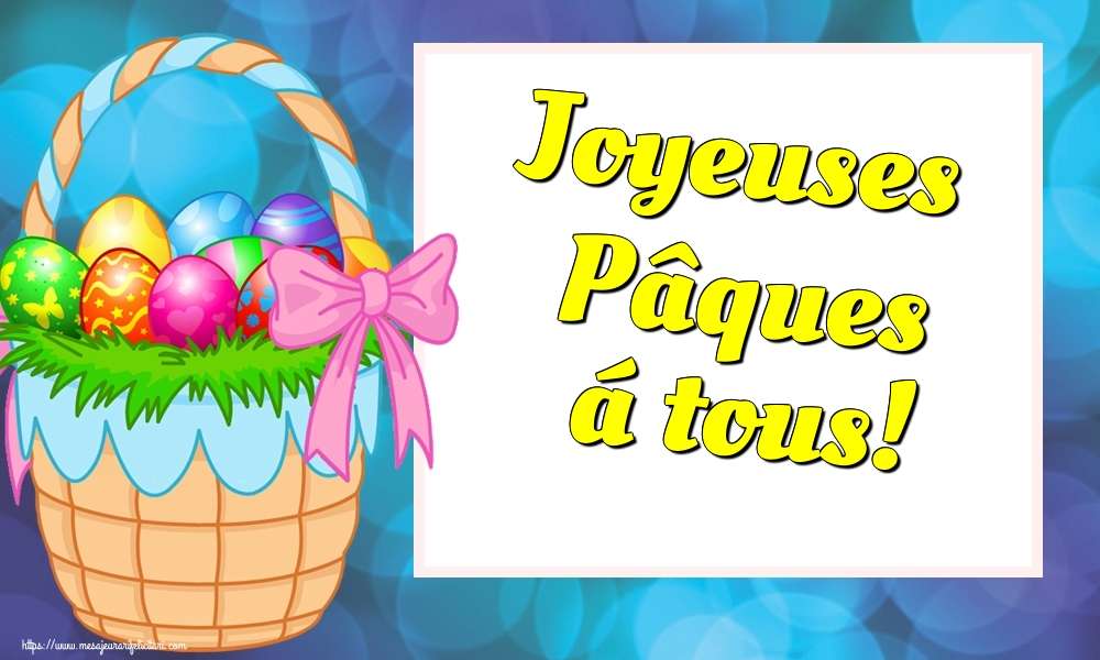 Joyeuses Pâques puzzle en ligne