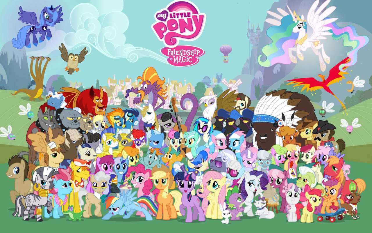 My Little Pony puzzle online from photo