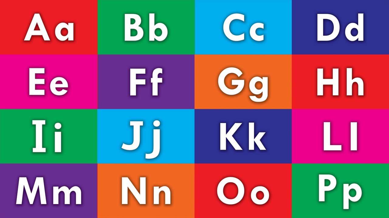 alfabet sticksåg Pussel online