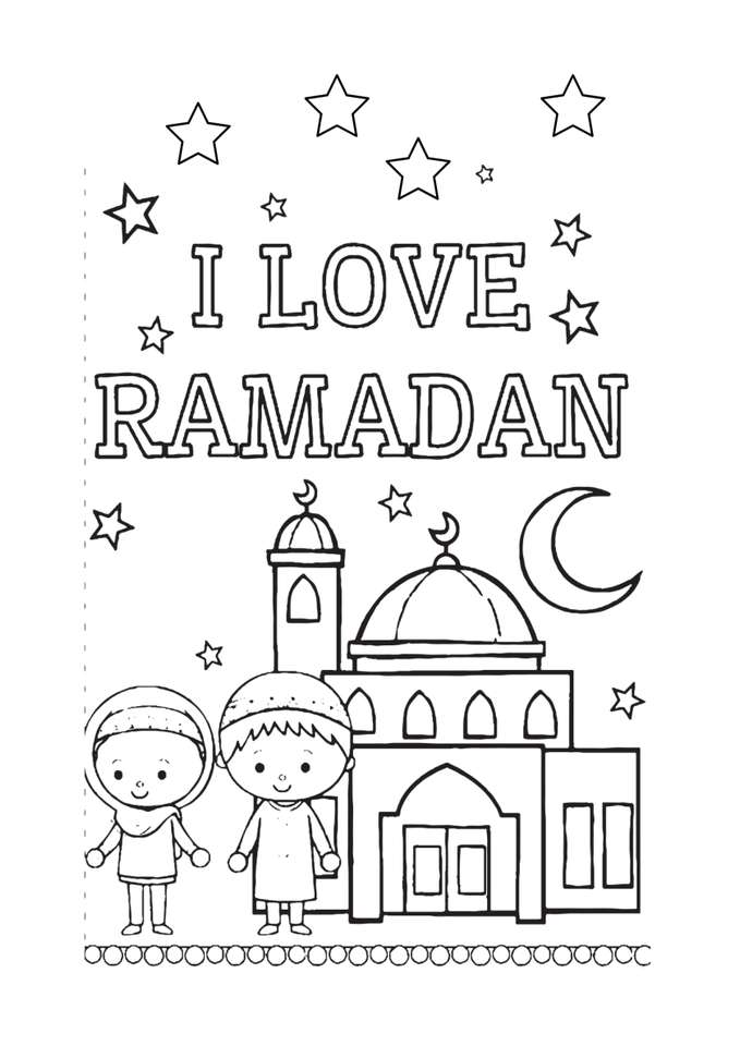 ramadan puzzle online da foto