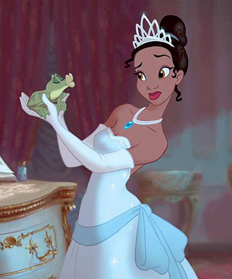 Принцеса и жаба онлайн пъзел