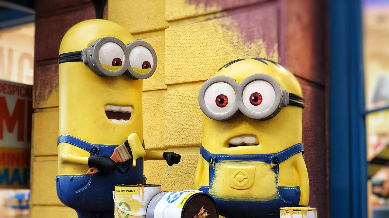 The Minions puzzle online from photo