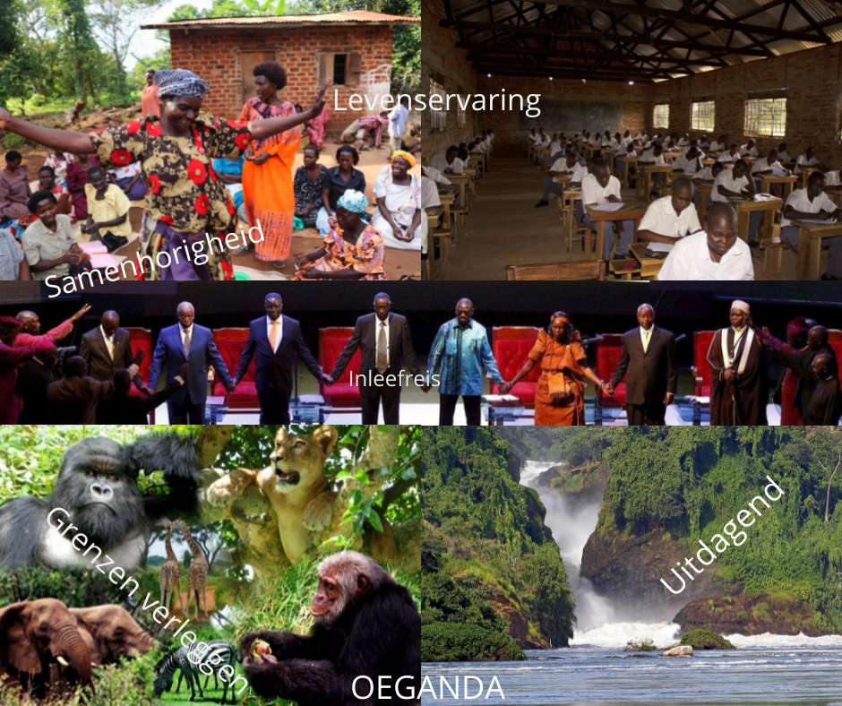 Uganda trip puzzle online from photo