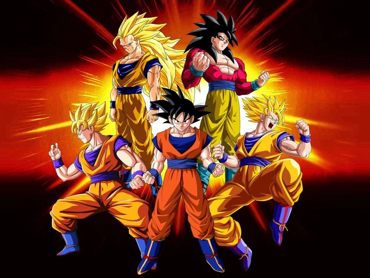 Dragon Ball puzzle online from photo