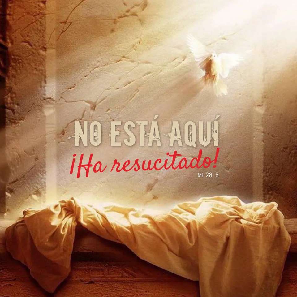 HE HAS RISEN, HE IS NOT HERE puzzle online from photo