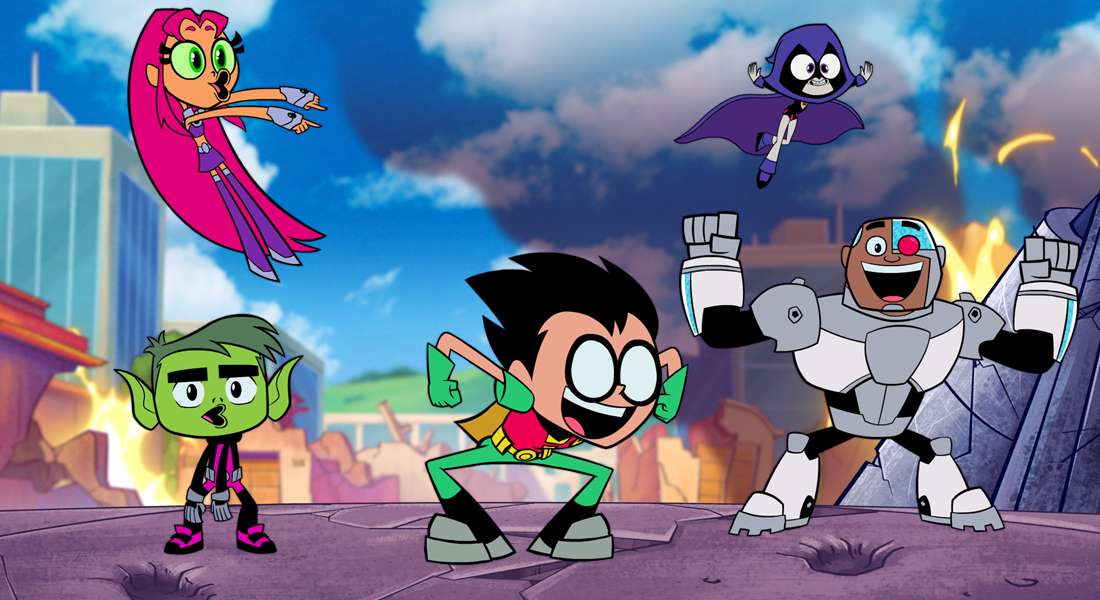 Teen Titans pussel online från foto