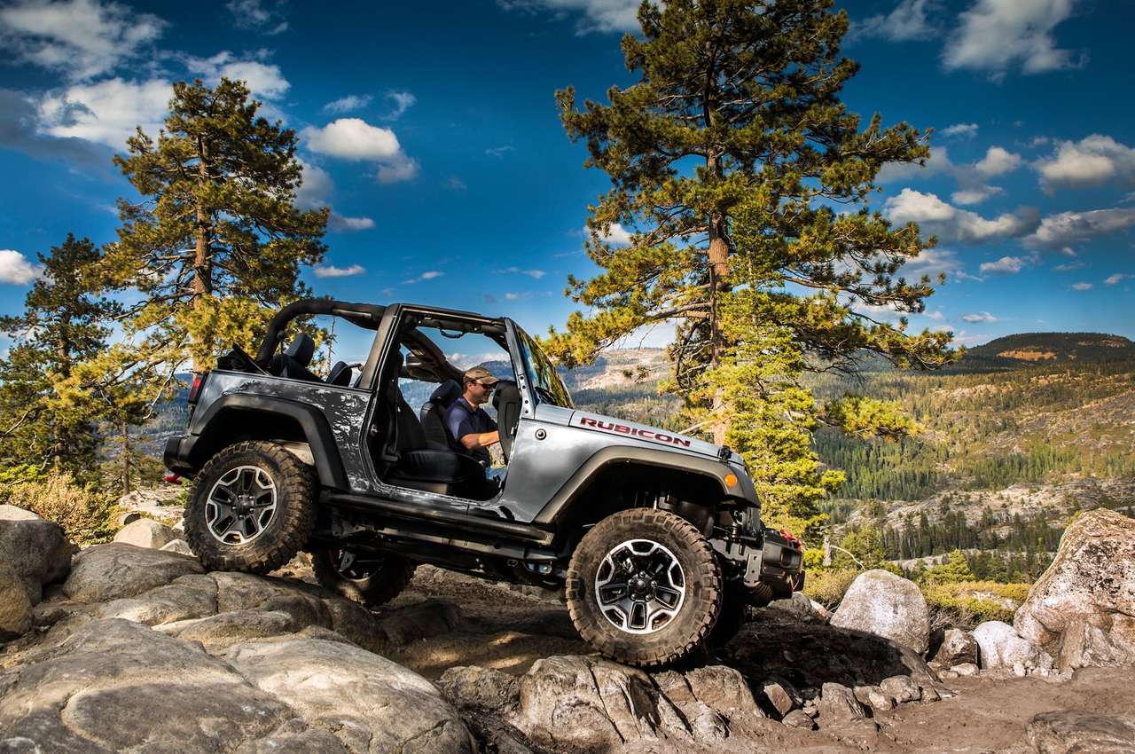 Jeep Wrangler pussel online från foto