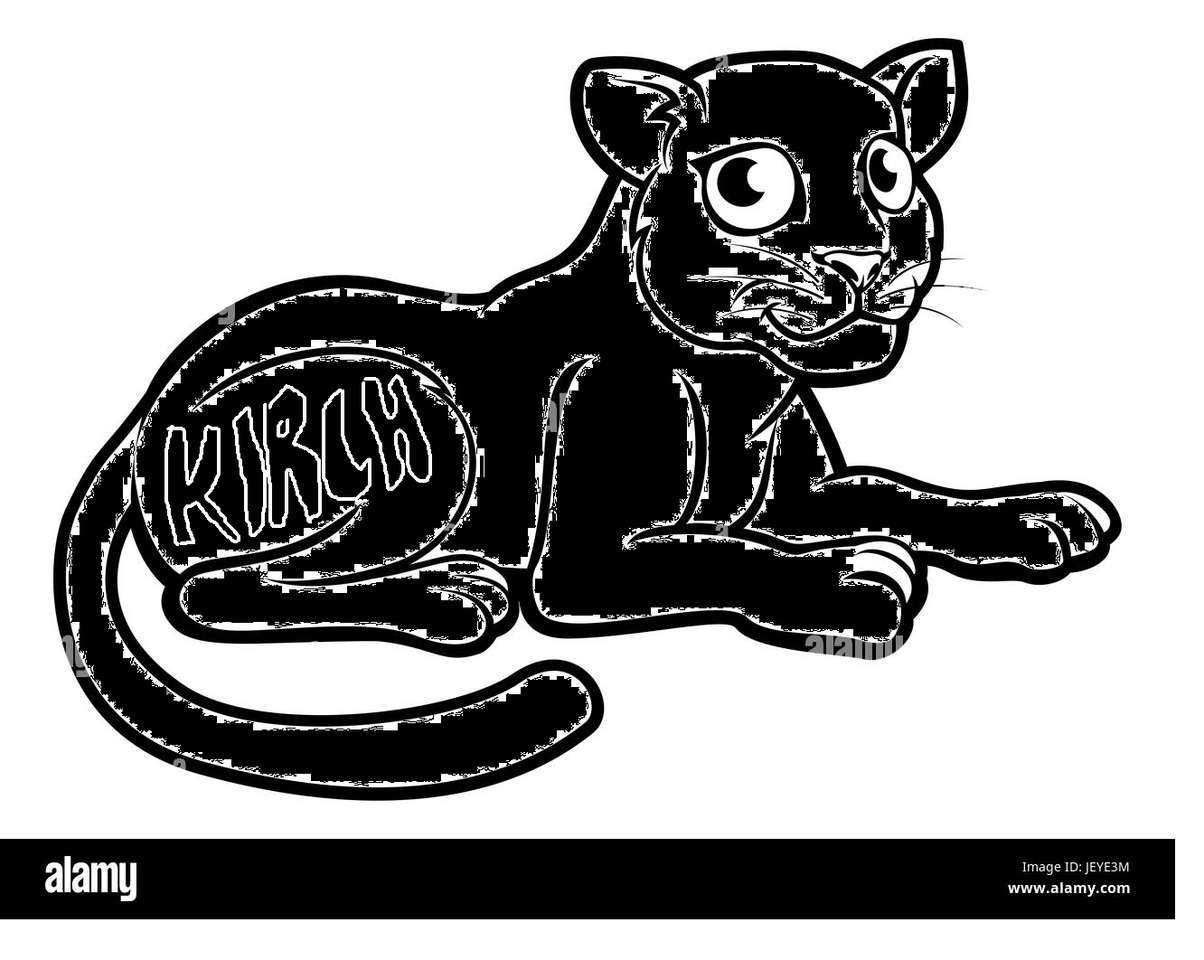 Schwarze Panther puzzle online from photo