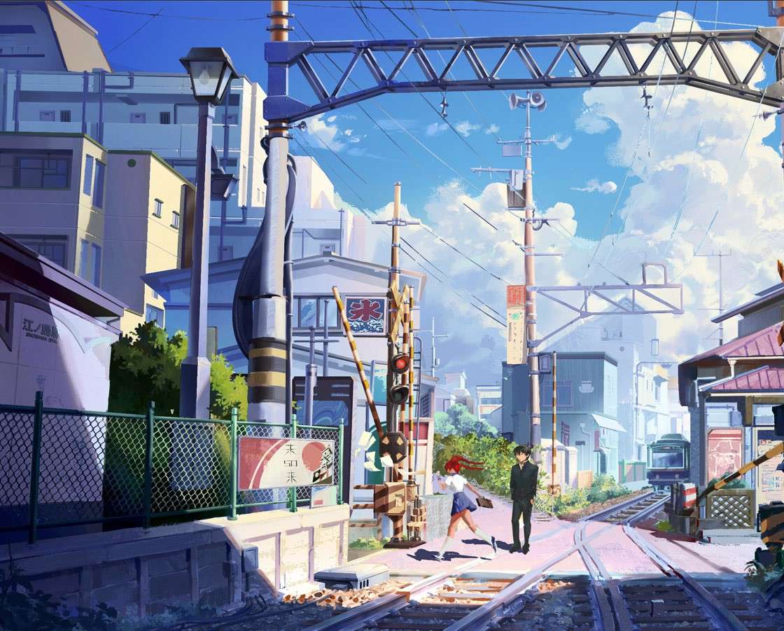 anime japonez puzzle online din fotografie