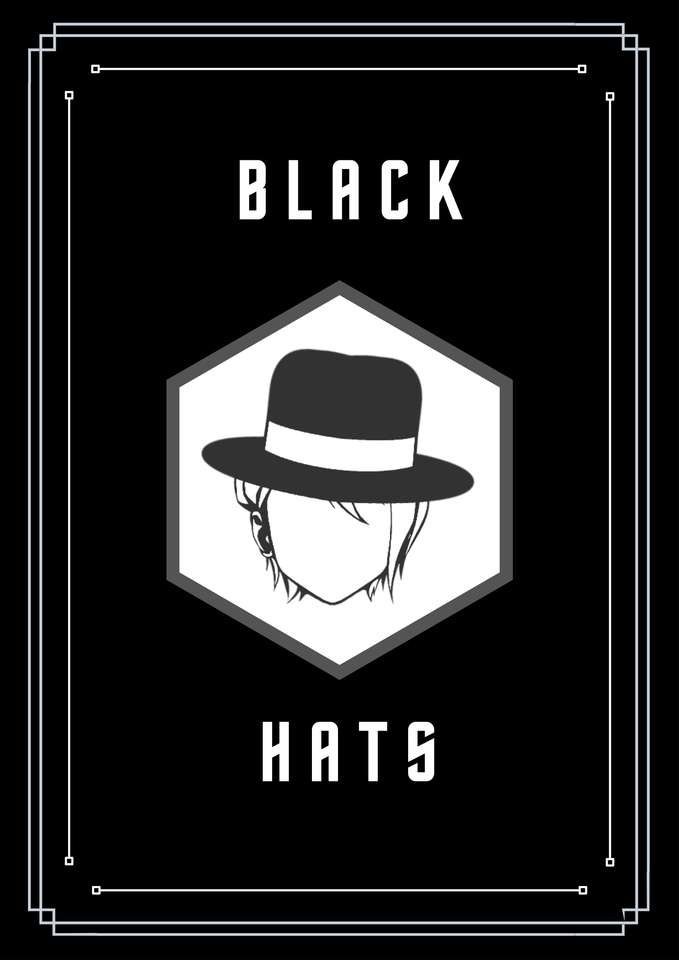 Cappello nero puzzle online da foto