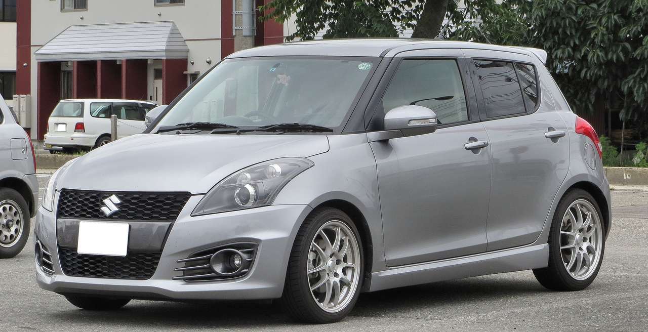 swift sport grey puzzle online from photo