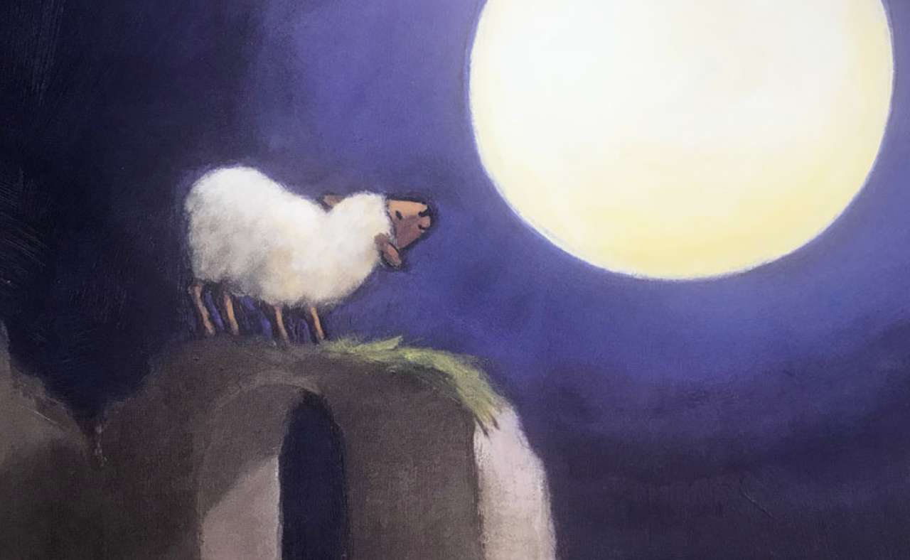 Sheep at moonlight online puzzle
