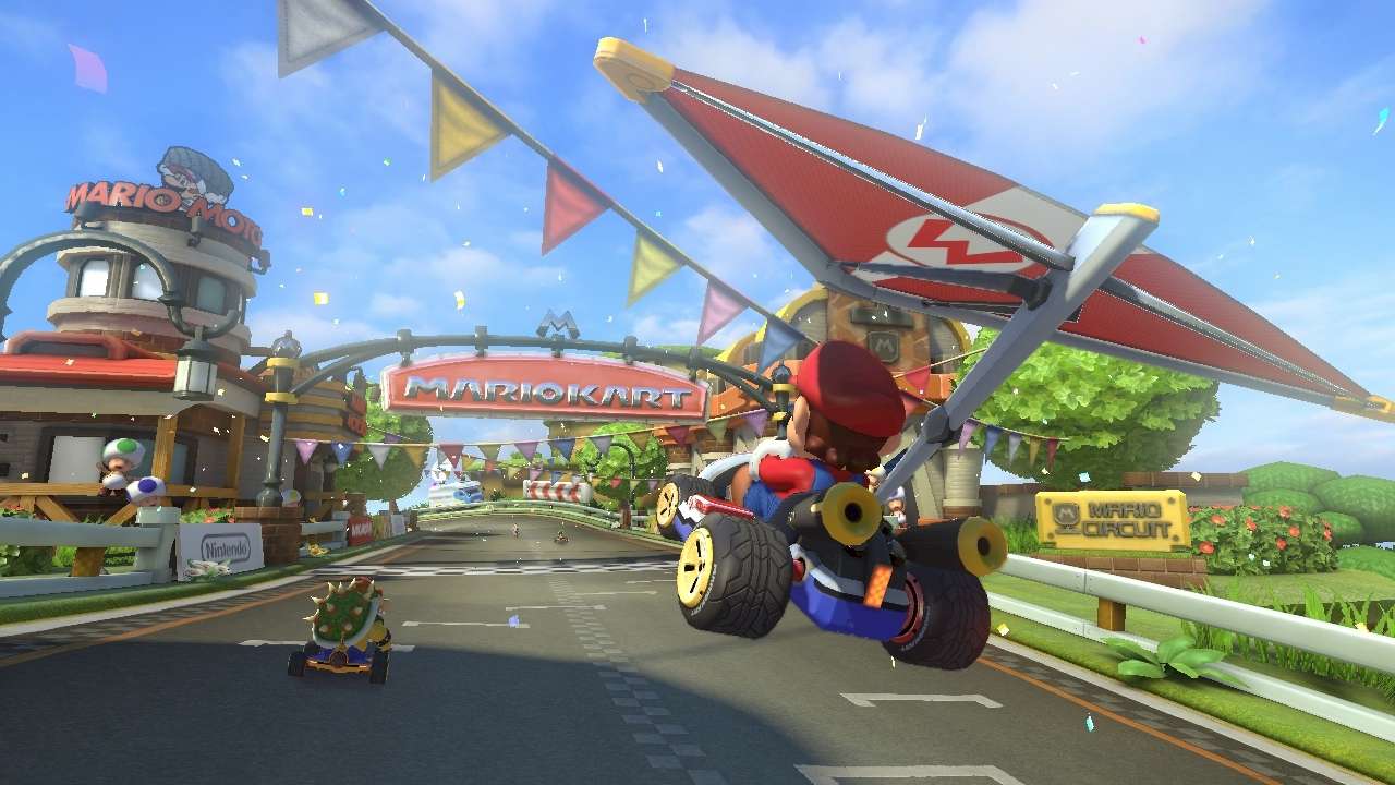Mario-Kart Online-Puzzle vom Foto