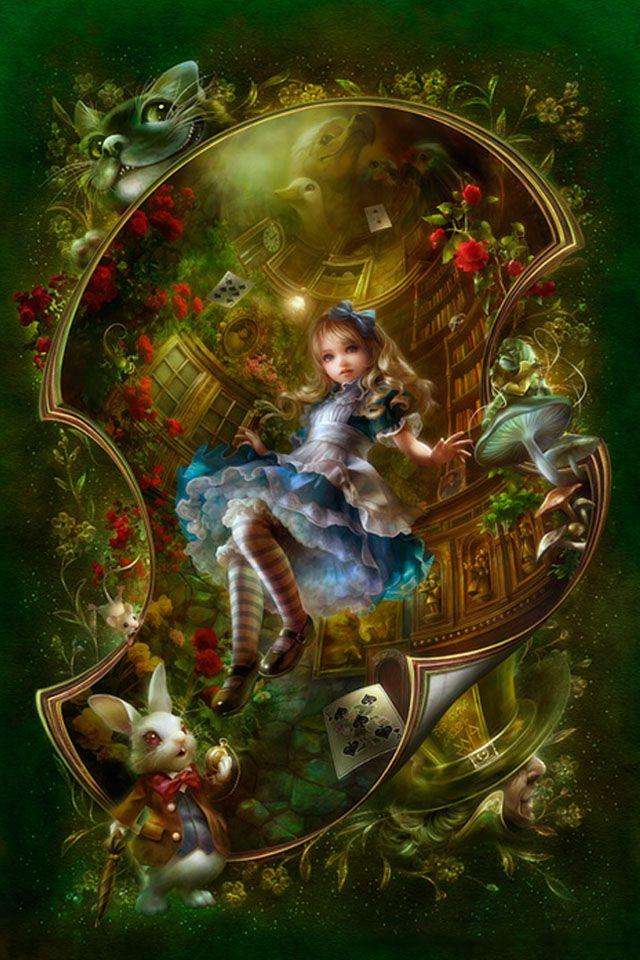 Alice in Wonderland 1 online puzzel