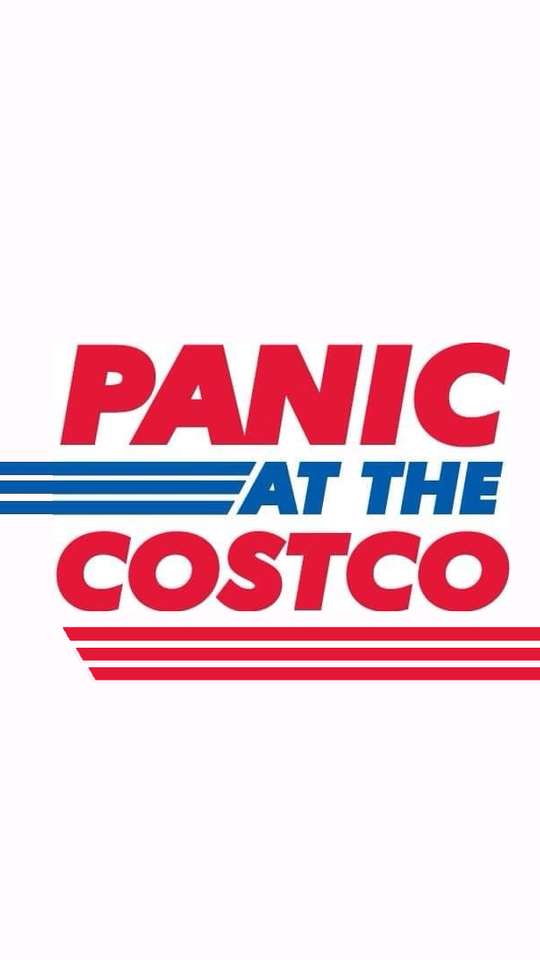 Panik im Costco Online-Puzzle vom Foto