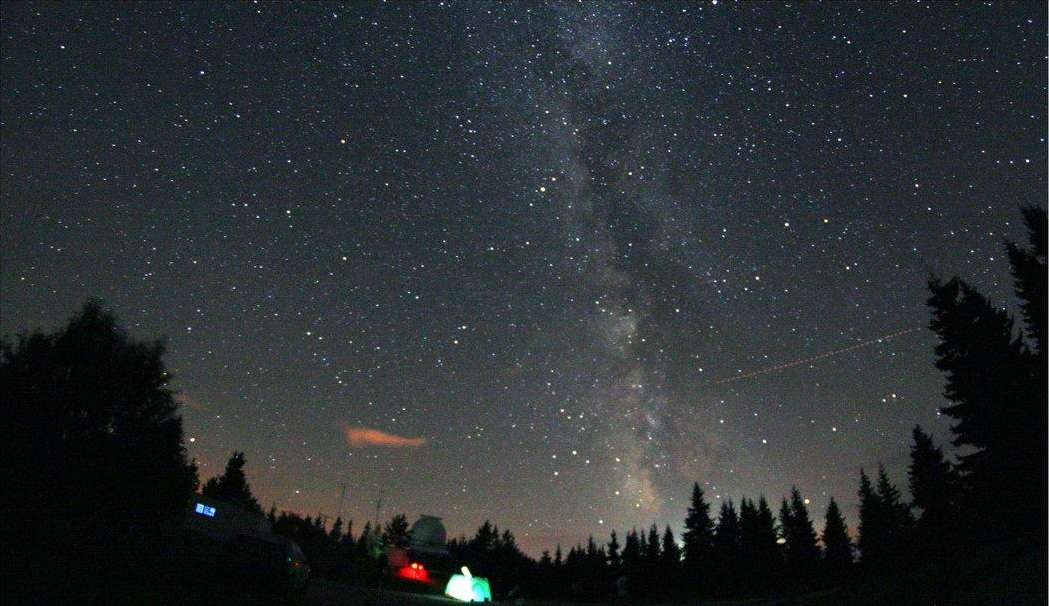 Καλοκαιρινό νυχτερινό ουρανό παζλ online από φωτογραφία