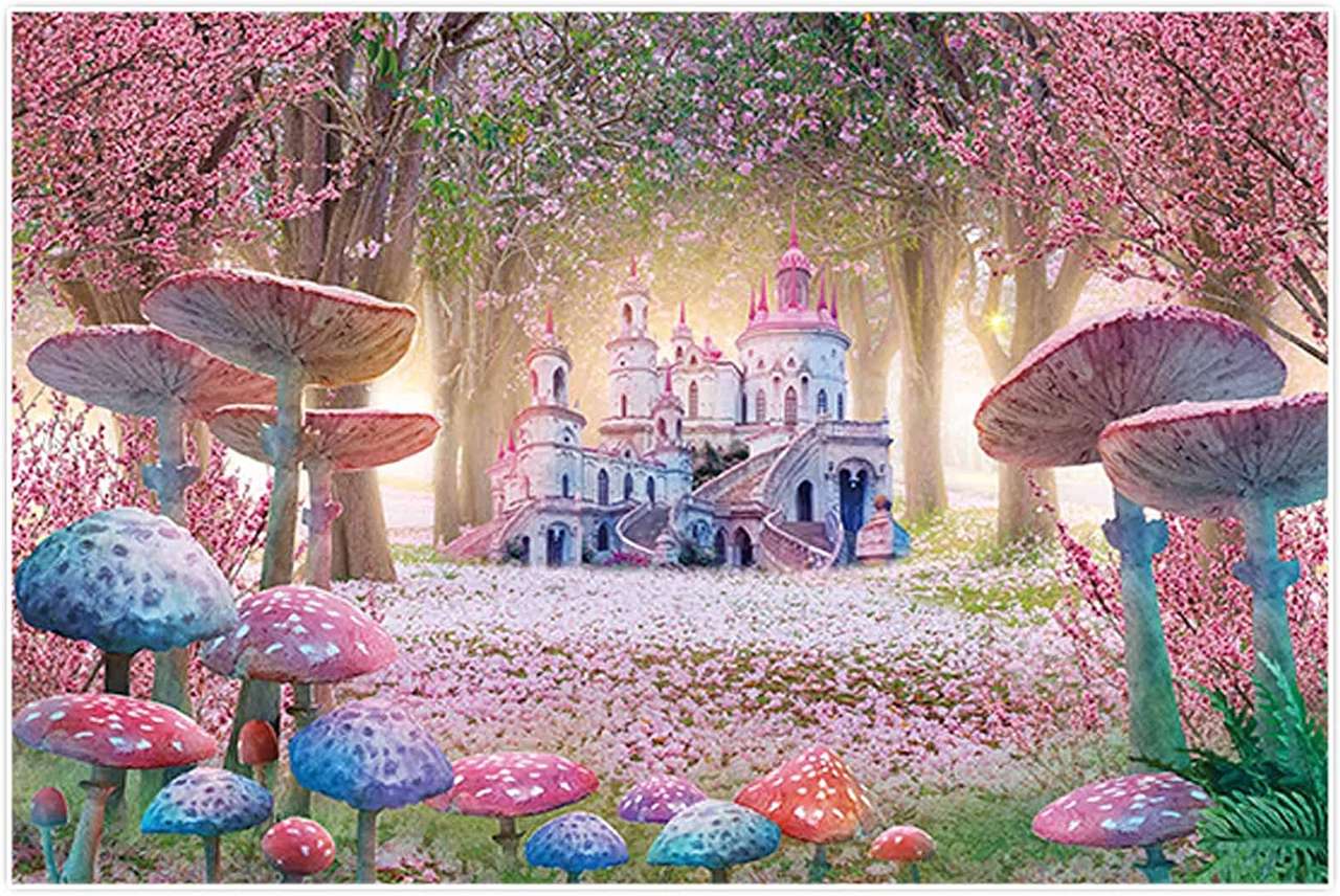 Fairies and Mushroom online puzzle