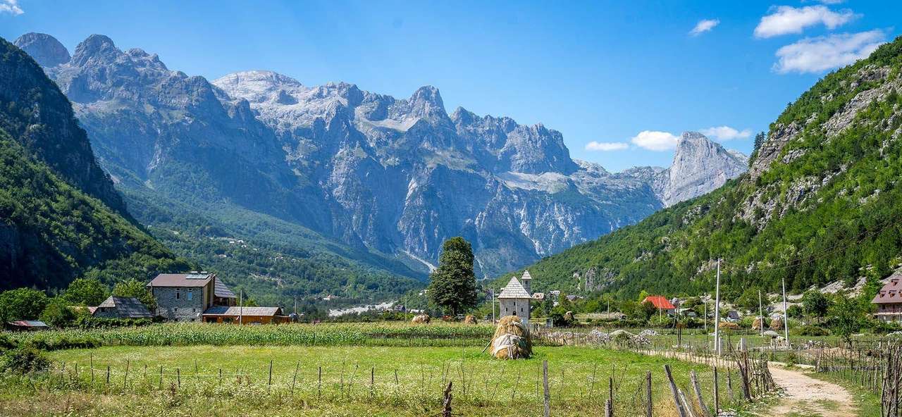 gyönyörű Alpok online puzzle