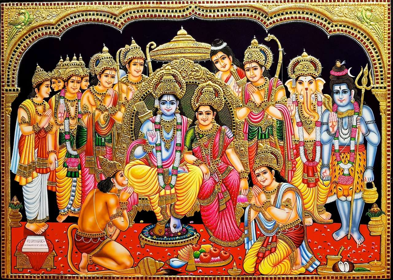 Ramayana-projektet pussel från foto